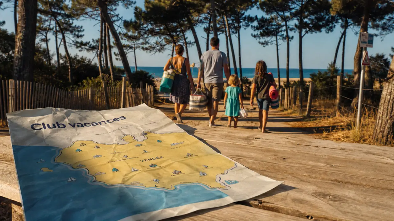 club vacances vendée, plage, piscine et sorties sans mauvaise surprise