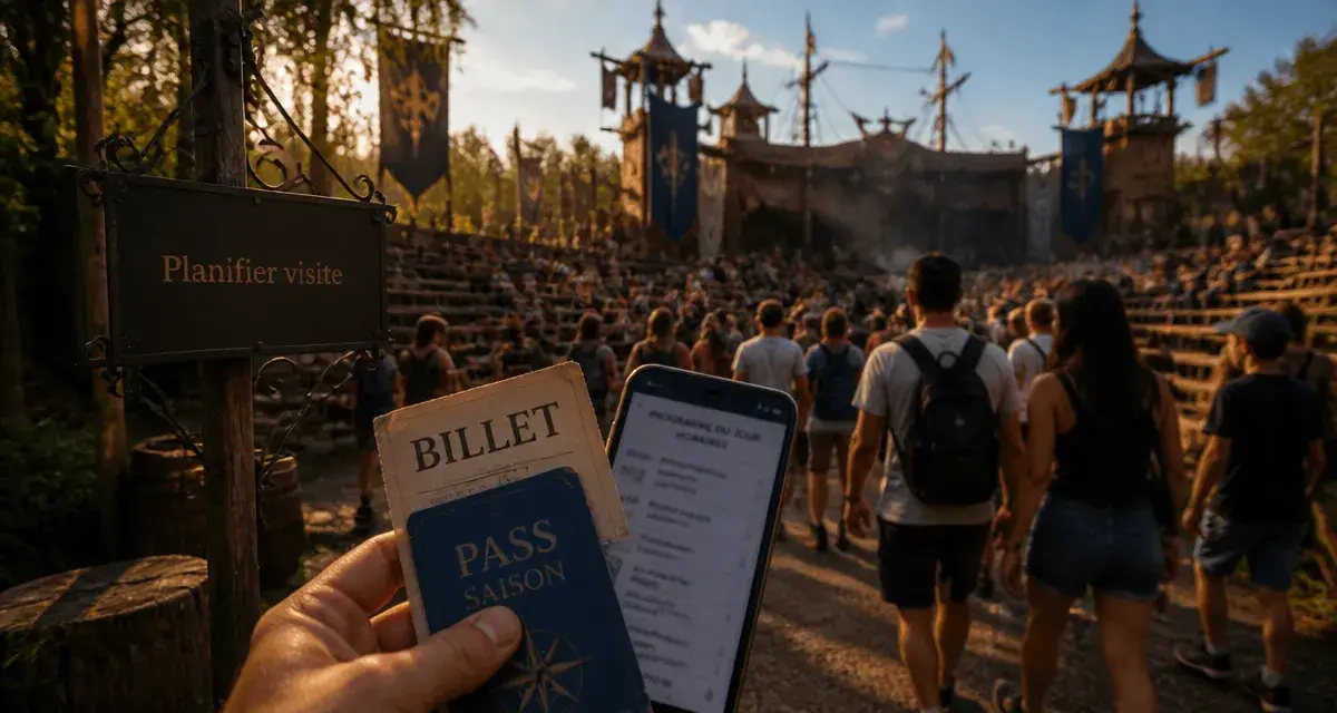 Fréquentation Puy du Fou : billet et horaire pour éviter les files d’attente