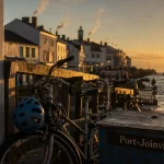 Ile d yeu vendee : vélos au port de Port-Joinville et ferry