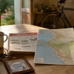 Location vacances Vendée : carte itinéraire océan, marais, bocage