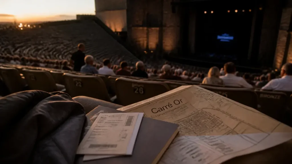 Plan tribune cinéscénie puy du fou : où se placer