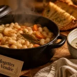 Recettes de mogettes de vendée : mogettes en cocotte vapeur, sauce crémeuse