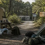 Camping de l'île d'Yeu : emplacement de camping municipal sous les pins