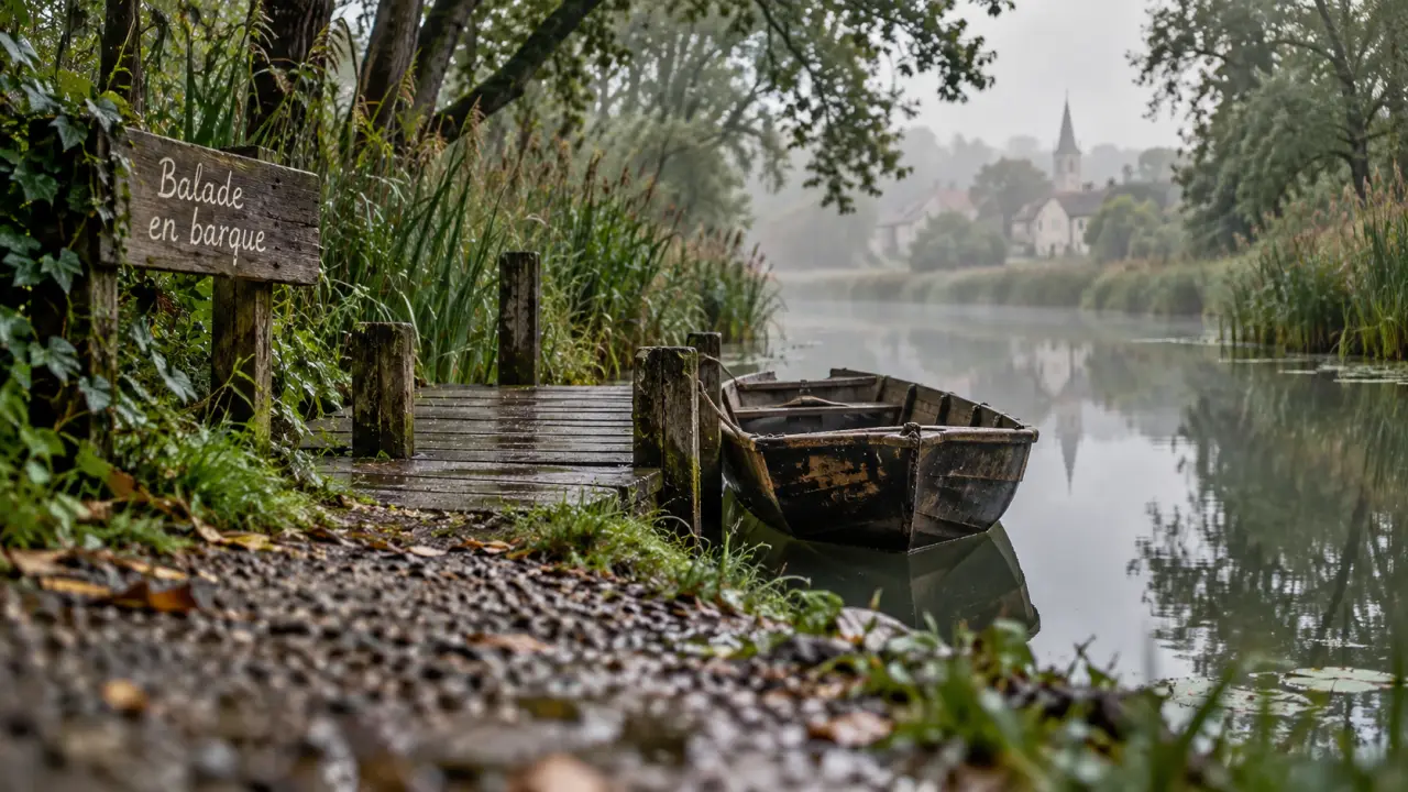 Coin à visiter en Vendée : balade en barque dans le Marais poitevin