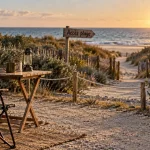 Emplacement camping en Vendée bord de mer, accès plage