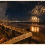 Feu d'artifice saint jean de monts 2025 sur la plage des Oiseaux