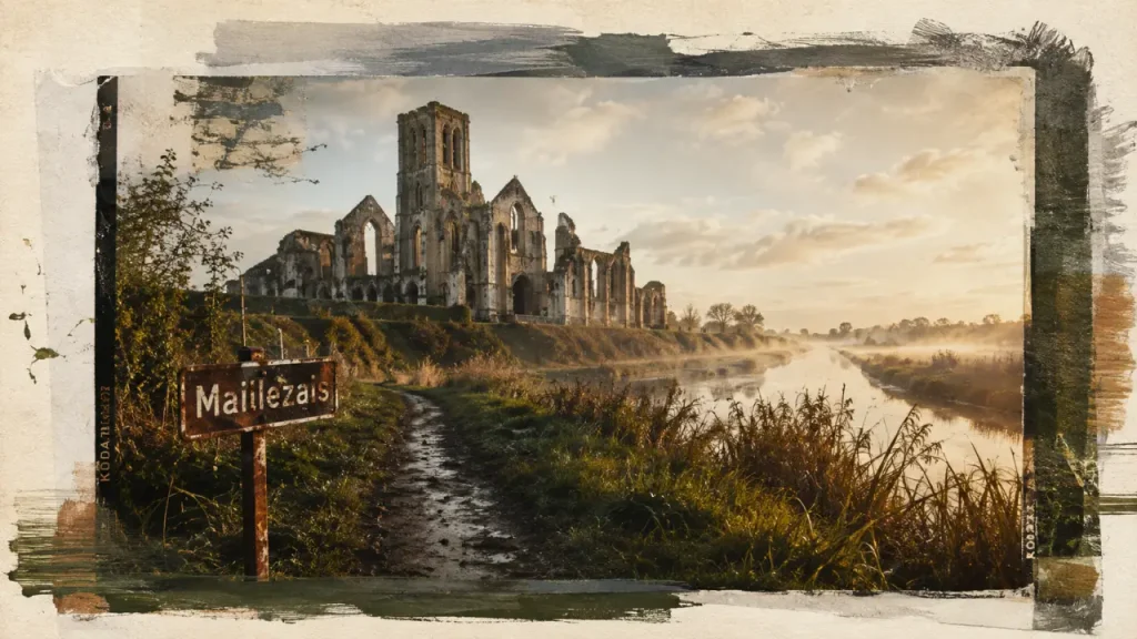 Patrimoine à visiter en Vendée : abbaye de Maillezais au marais poitevin