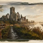 Patrimoine à visiter en Vendée : abbaye de Maillezais au marais poitevin