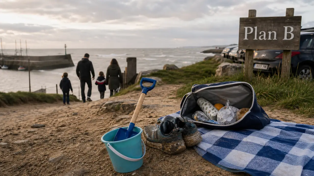 Que faire aujourd aujourd hui en Vendée avec des enfants : digue, mer grise et jeux enfants