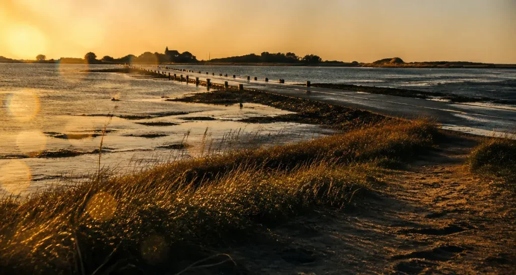 Que faire en vendée en septembre : Passage du Gois et île de Noirmoutier, plages calmes