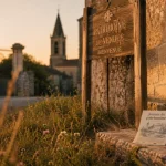 Quoi visiter en Vendée journée du patrimoine : panneau patrimonial et façade ancienne