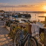 Vacances a Noirmoutier Vendée : vélo au Passage du Gois